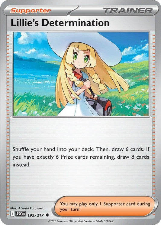 Lillie's determination en español #192/217 - Ascended Heroes
