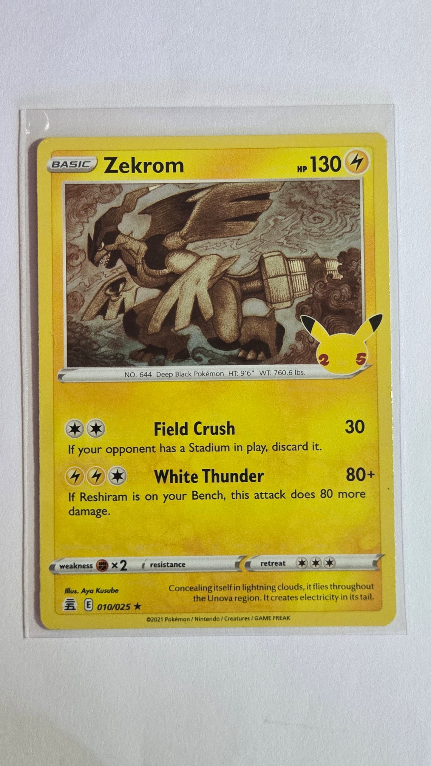 Zekrom #10 - Celebrations 25