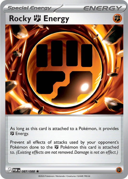 Rocky Fighting Energy Holofoil #87/88 - Perfect Order