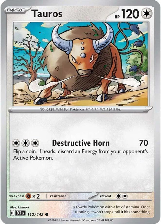 Tauros #112/142 - Stellar Crown