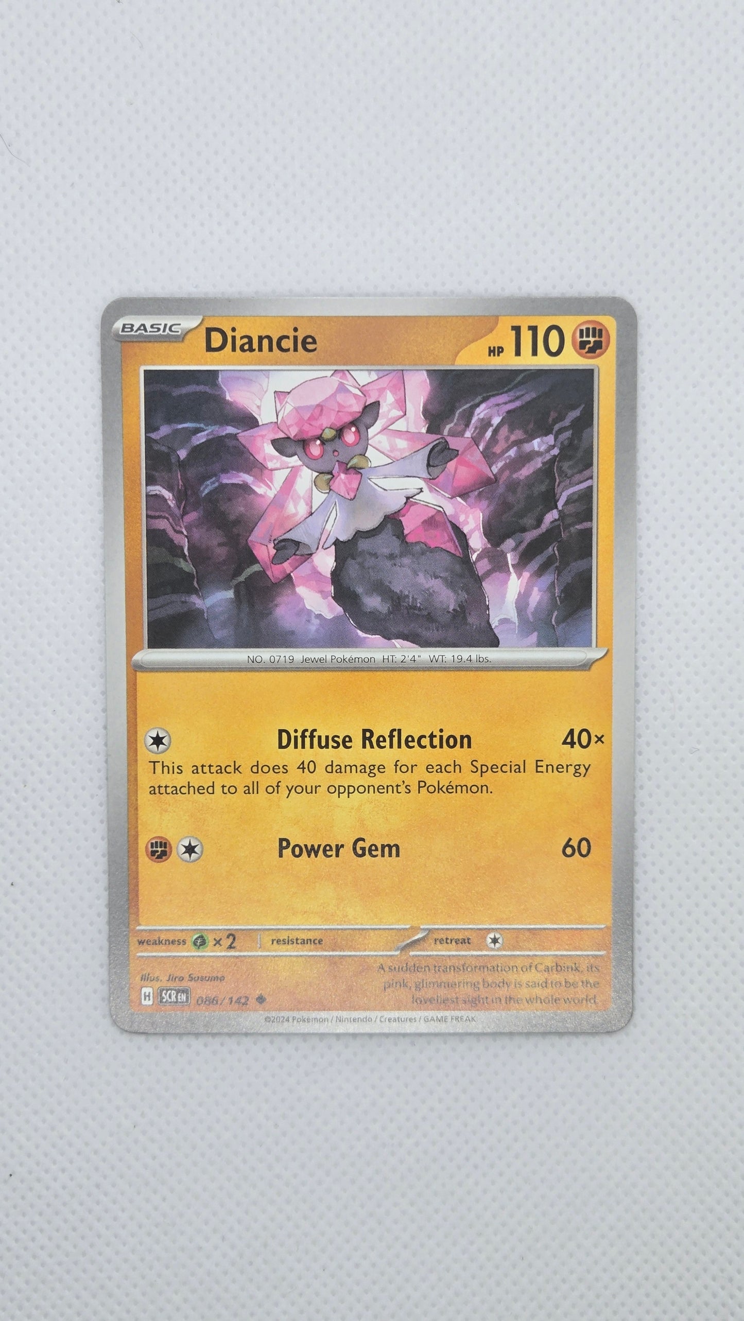 Diancie #86/142 - Stellar Crown