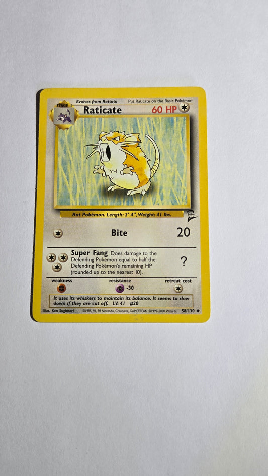 Raticate base set 2 unlimited