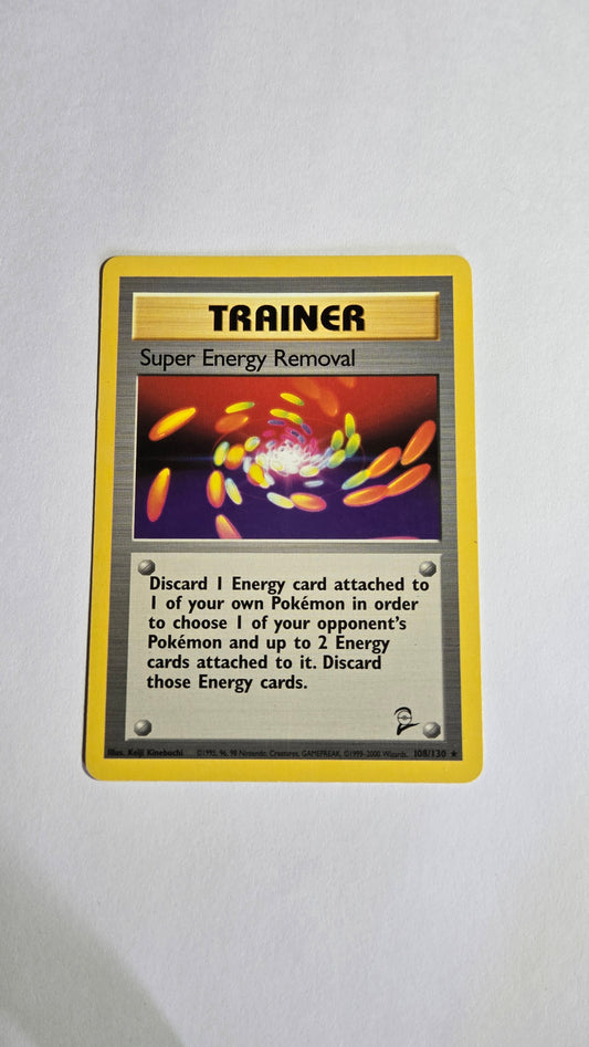 Trainer: Super Energy Removal (base set 2 unlimited)