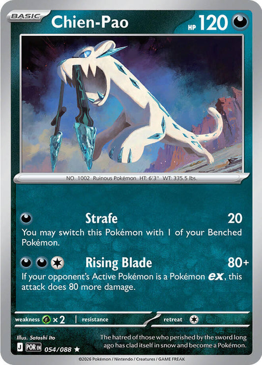 Chien-Pao Holofoil #54/88 - Perfect Order
