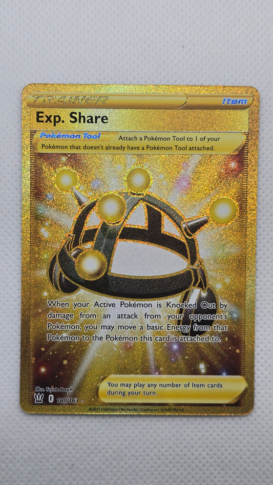 Exp. Share Gold #180/163 - Battle Styles