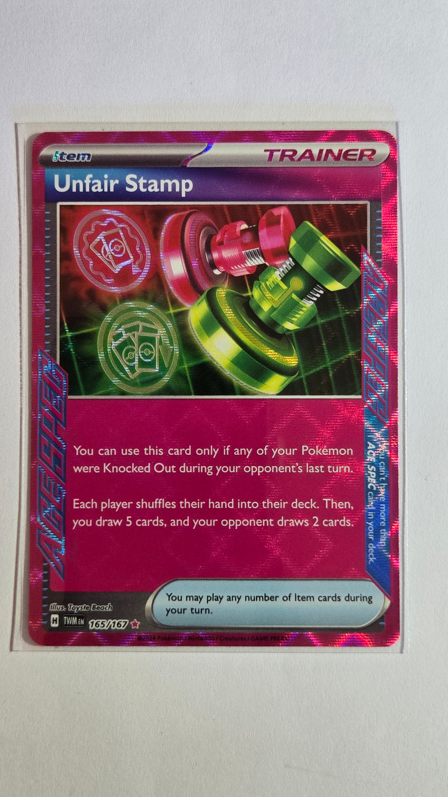Unfair Stamp #165 - Twilight Masquerade