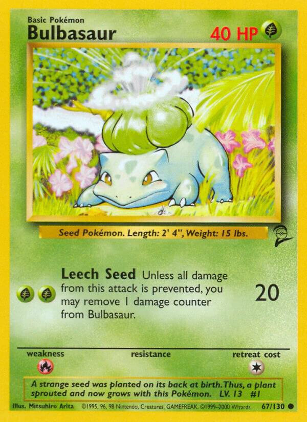 Bulbasaur base set 2 unlimited