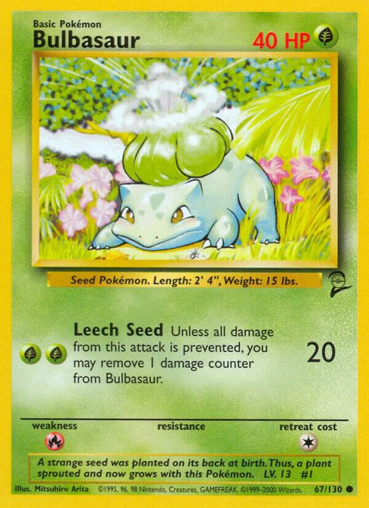 Bulbasaur base set 2 unlimited