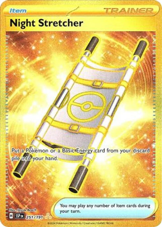 Night Stretcher Gold #251/191 - Surging Sparks