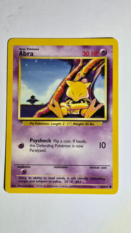 Abra base set unlimited