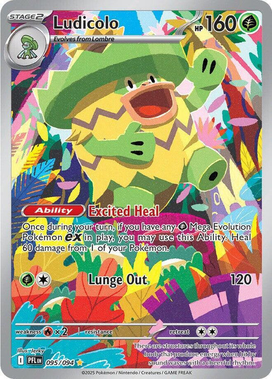 Ludicolo IR #95/94 - Phantasmal Flames