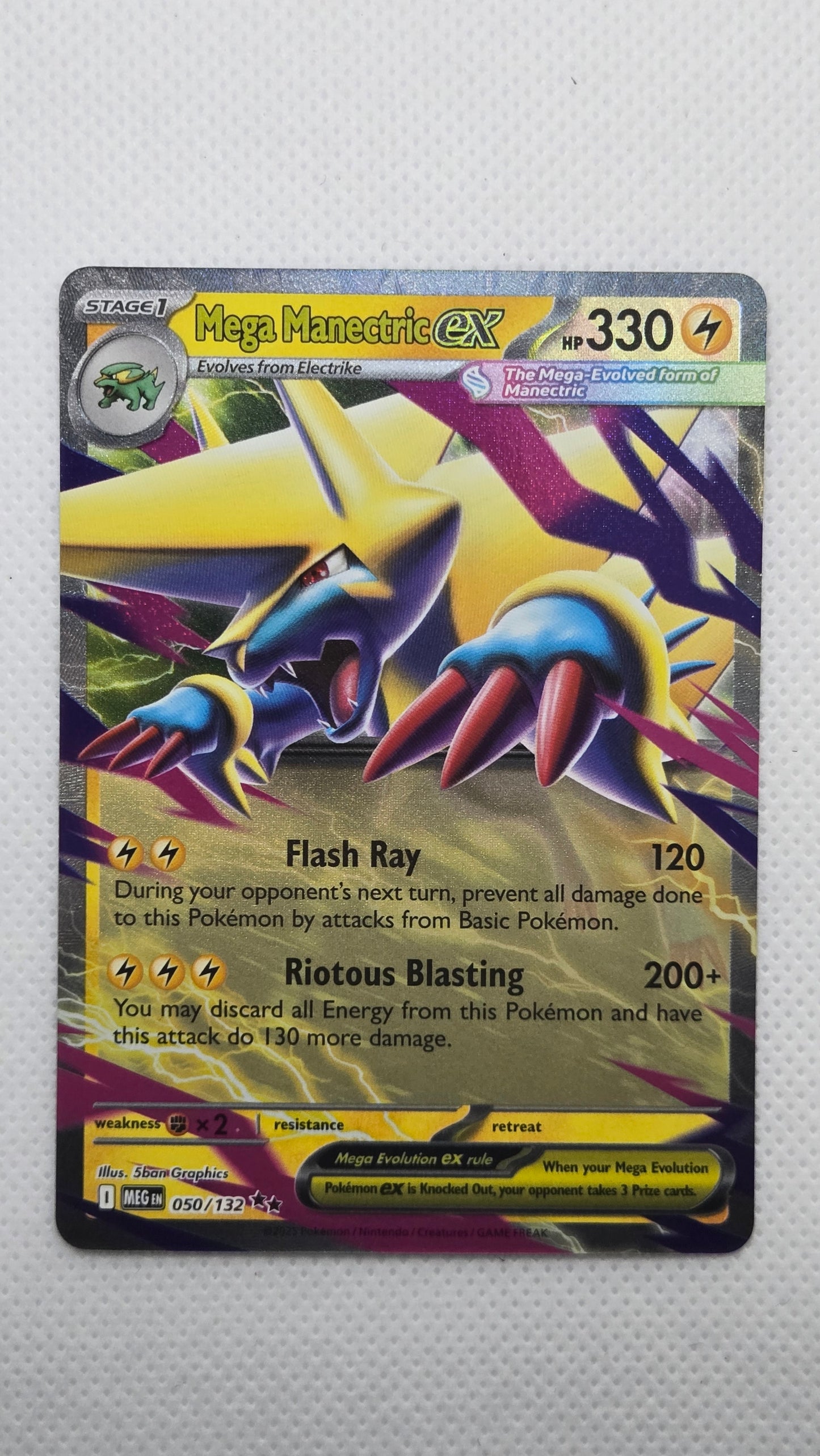 Mega Manetric Ex #50/132 - Mega Evolutions