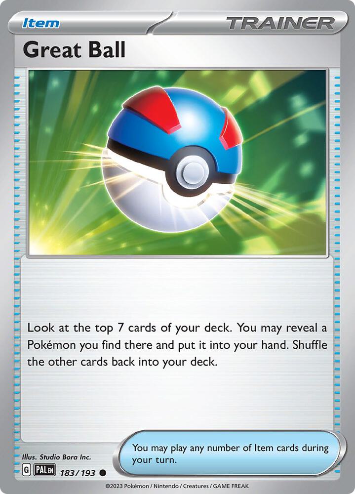 Great Ball #183/193 - Paldea Evolved