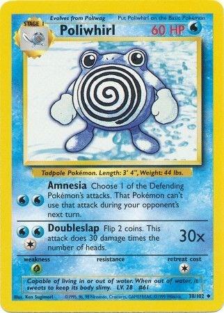 Poliwhirl base set unlimited