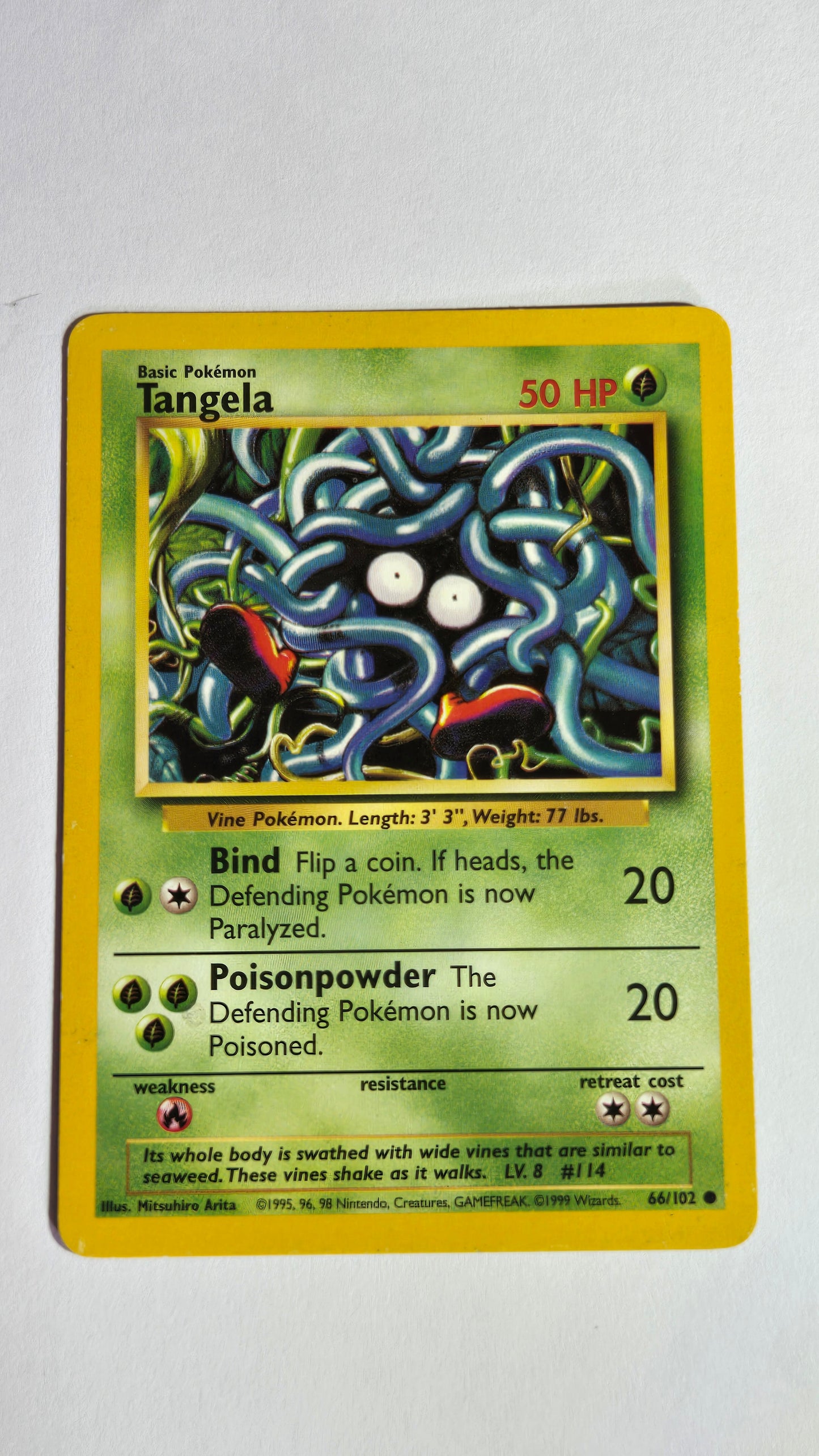 Tangela base set unlimited
