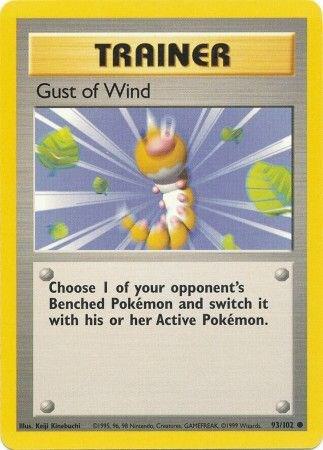 Gust of wind #93/109 - base set unlimited