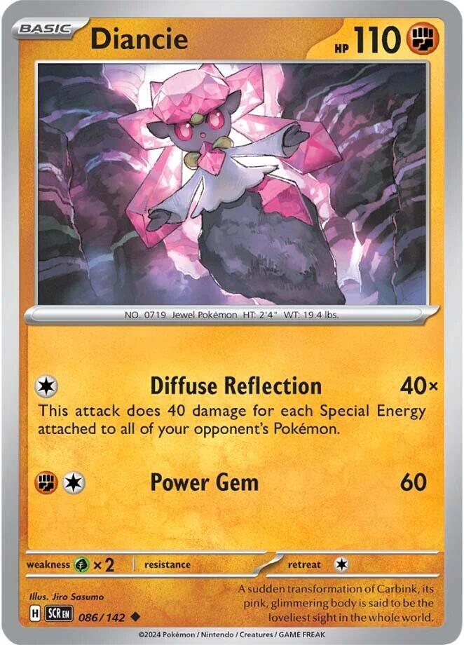 Diancie #86/142 - Stellar Crown
