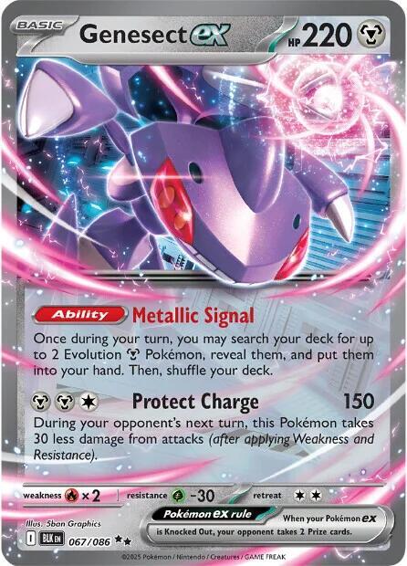 Genesect Ex #67/86 - Black Bolt