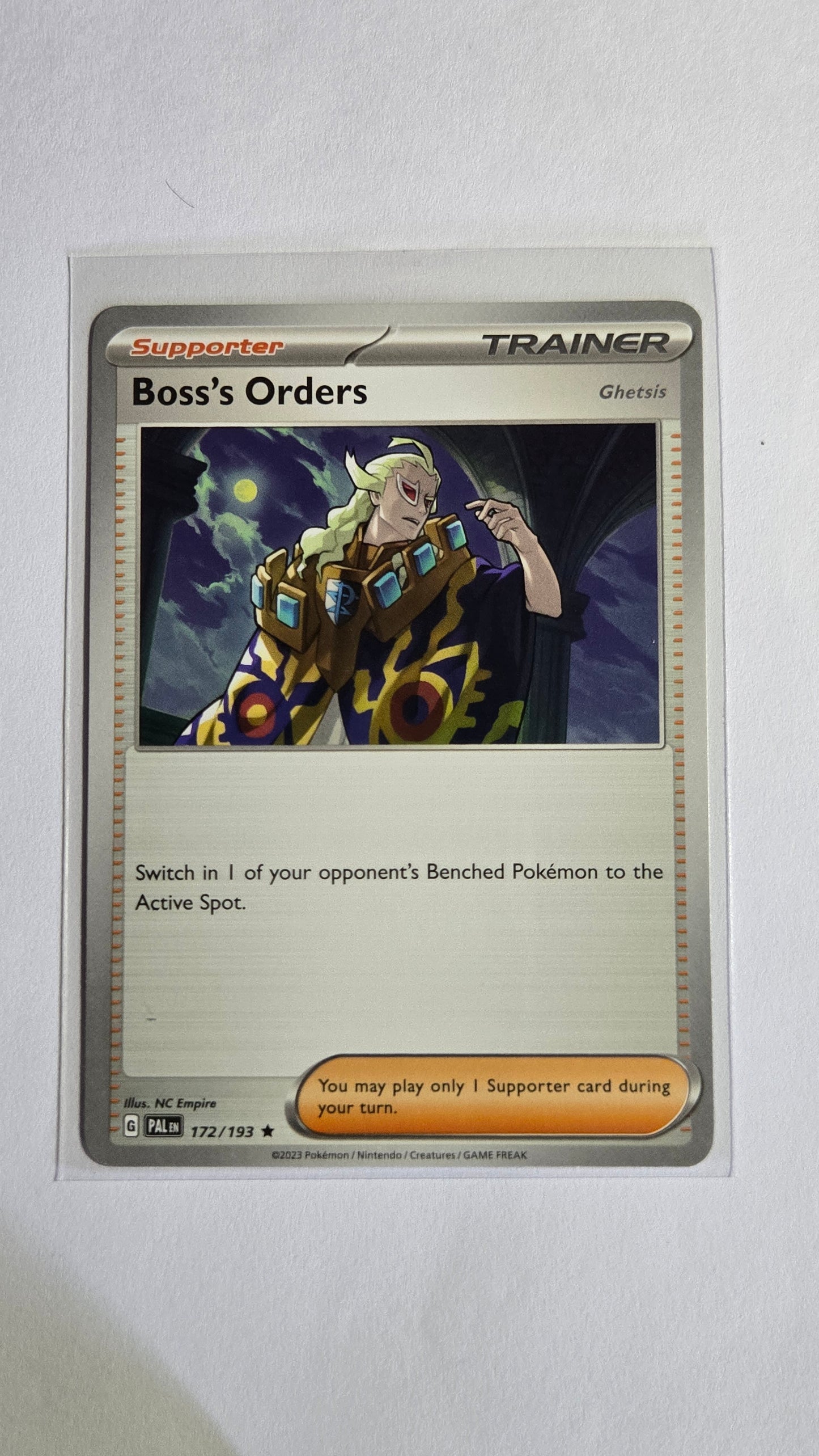 Boss's Orders Ghtesis #172 - Paldea Evolved