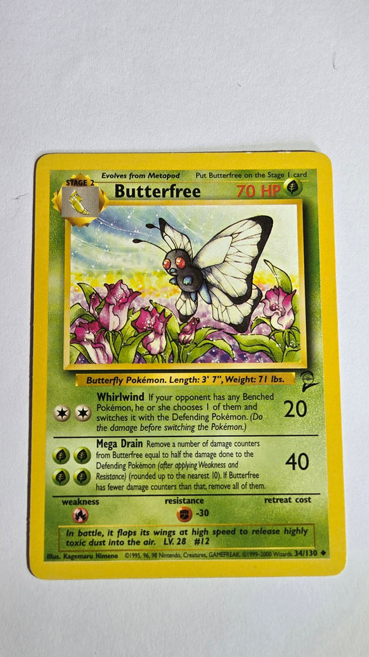 Butterfree base set 2 unlimited