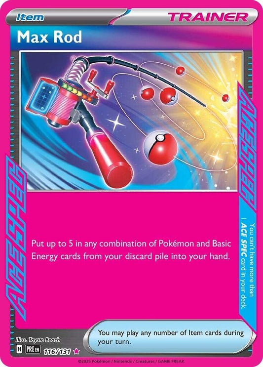 Max Rod #116/131 - Prismatic Evolutions