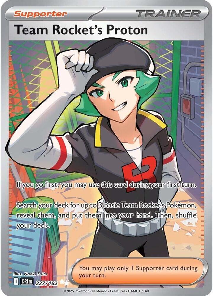 Team Rocket's Proton FA #227/182 - Destined Rivals