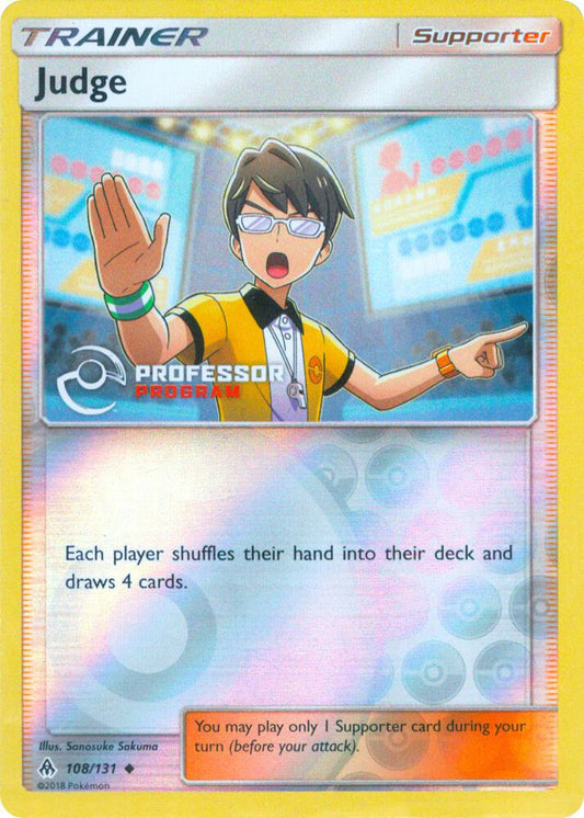 Judge #108 (Professor Program Promos)