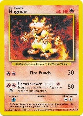 Magmar base set unlimited