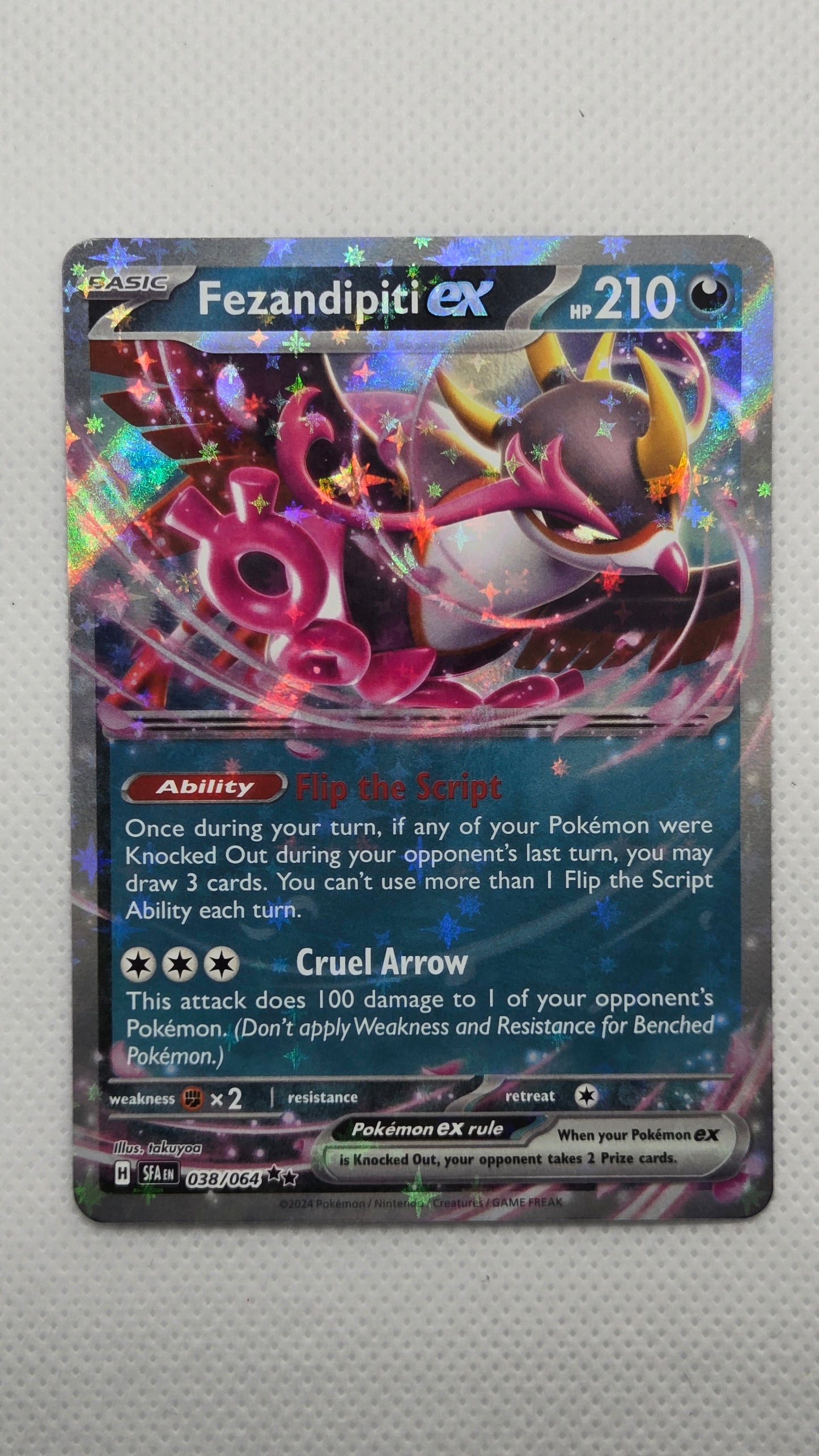 Fezandipiti Ex #38/64 - Shrouded Fable