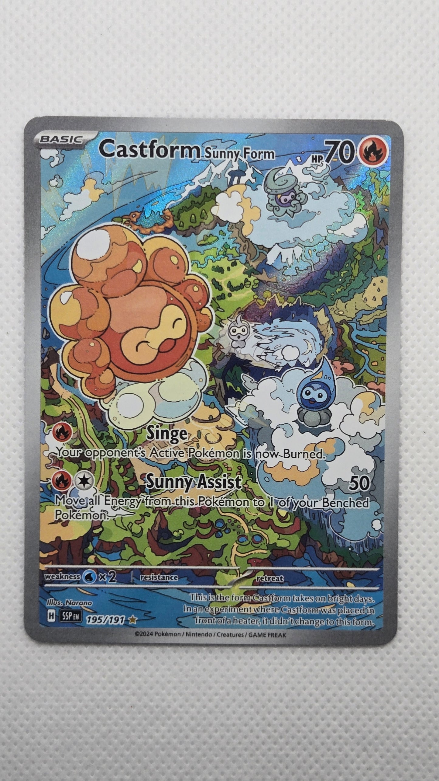 Castform Sunny Form IR #195/191 - Surging Sparks