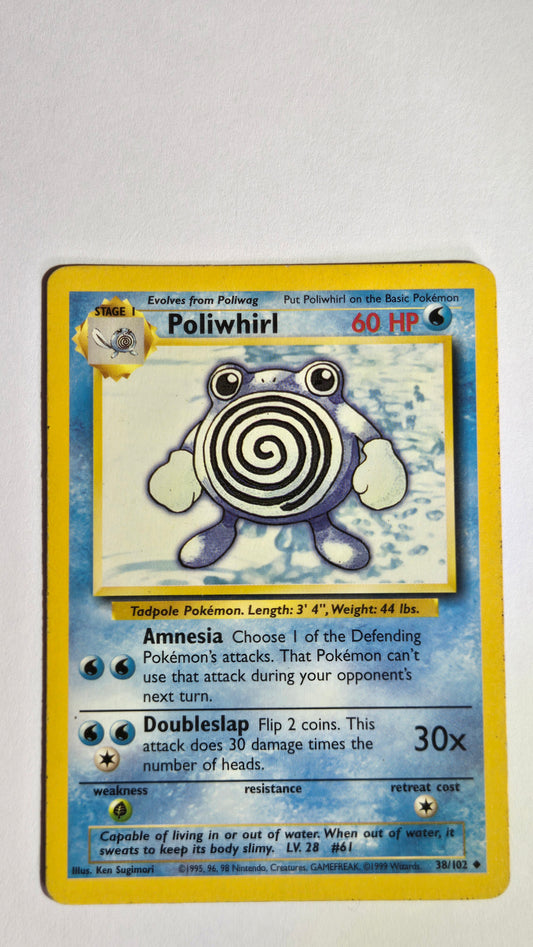 Poliwhirl base set unlimited