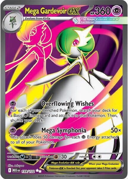 Mega Gardevoir Ex #159/132 - Mega Evolution