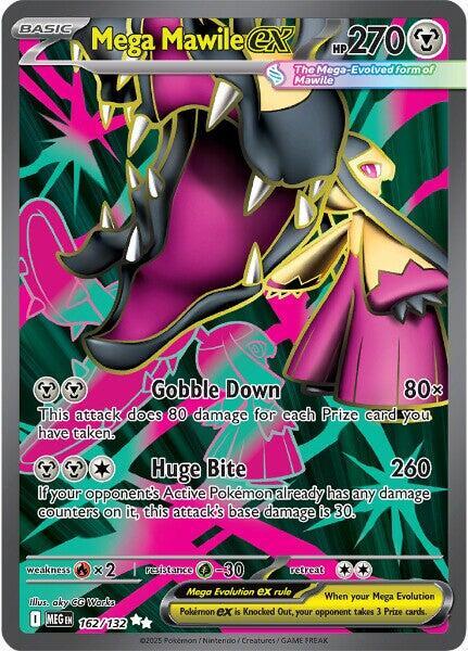 Mega Mawile Ex FA #162/132 - Mega Evolution