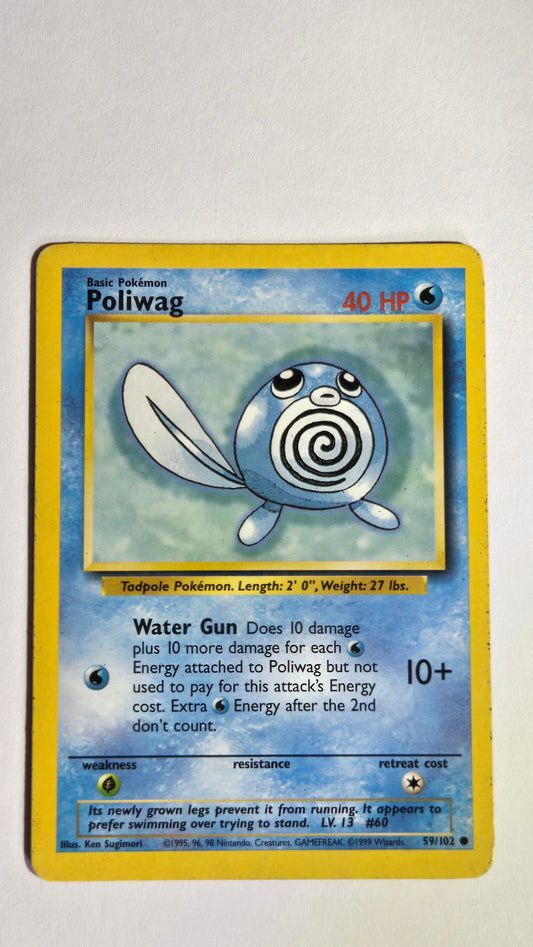 Poliwag base set unlimited