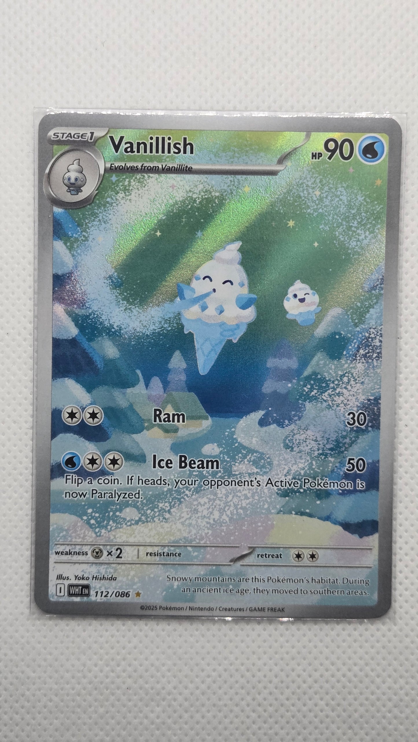 Vanillish IR #112/86 - White Flare