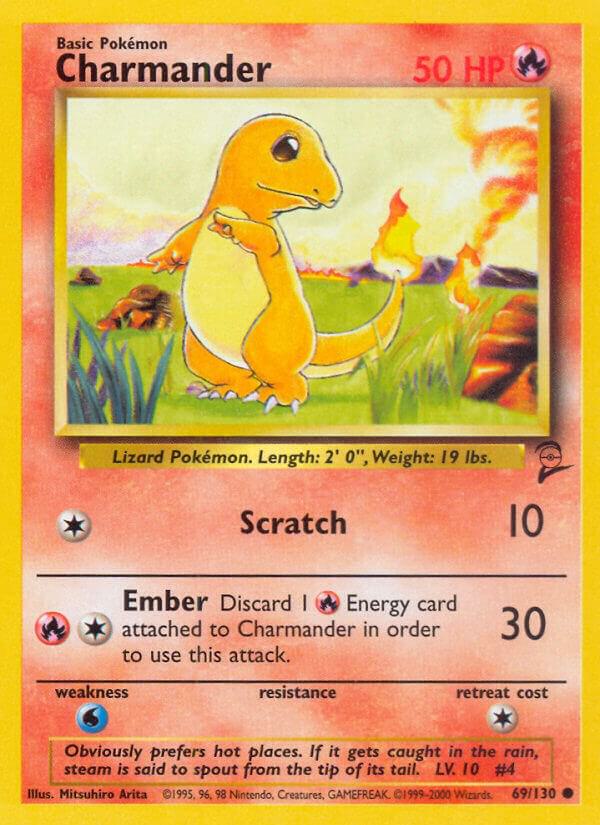 Charmander base set 2 unlimited