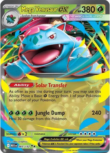 Mega Venusaur Ex #3/132 - Mega Evolution