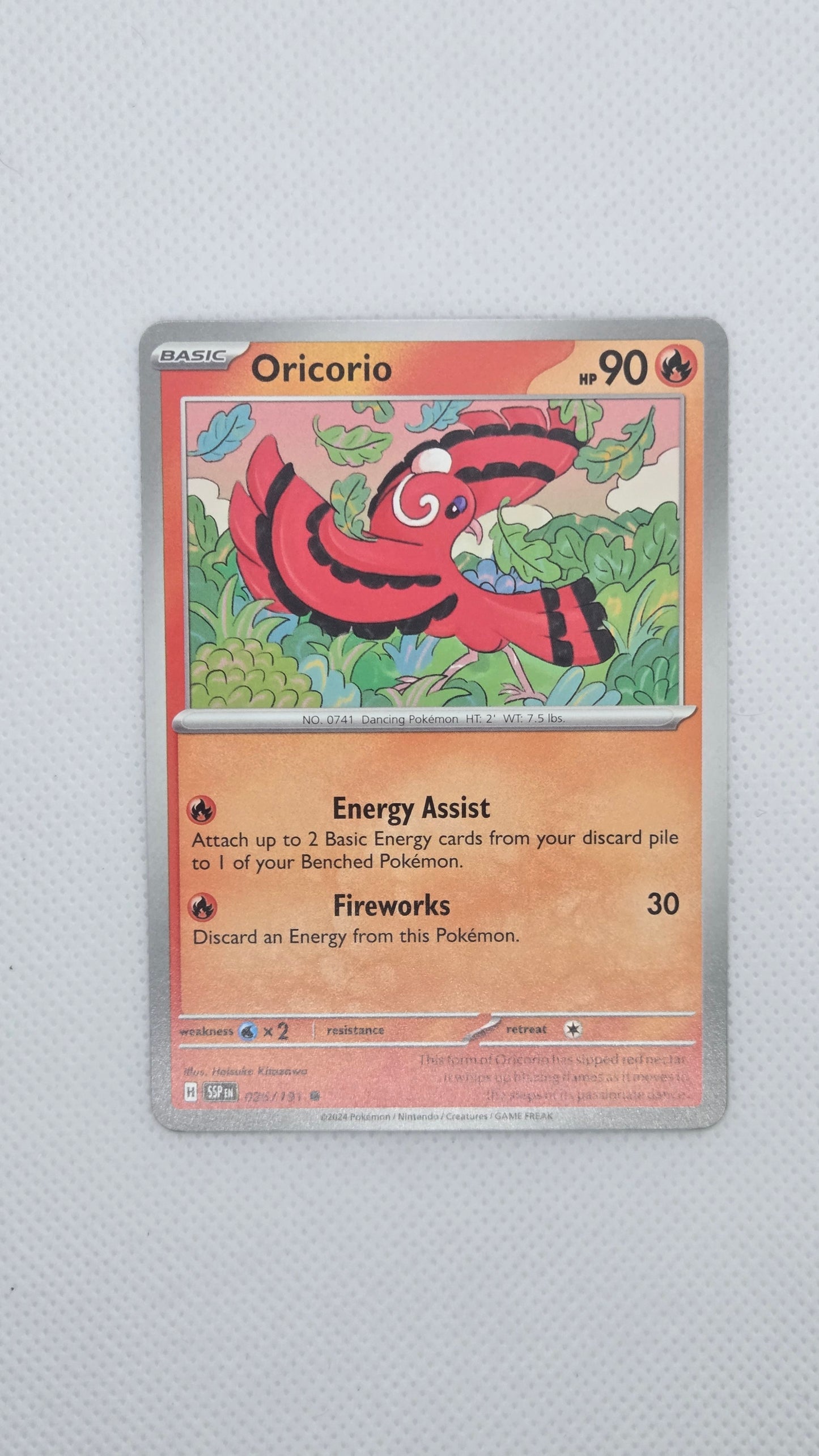Oricorio #26/191 - Surging Sparks