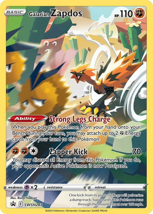 Galarian Zapdos SWSH283 - Sword & Shield Promo