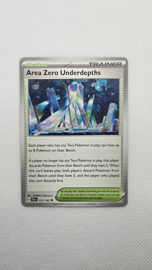 Area Zero Underdepths #131/142