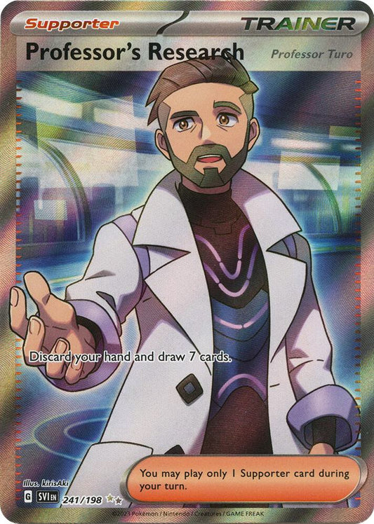 Professor's Research Turo FA #241/198 - Scarlet & Violet Base Set