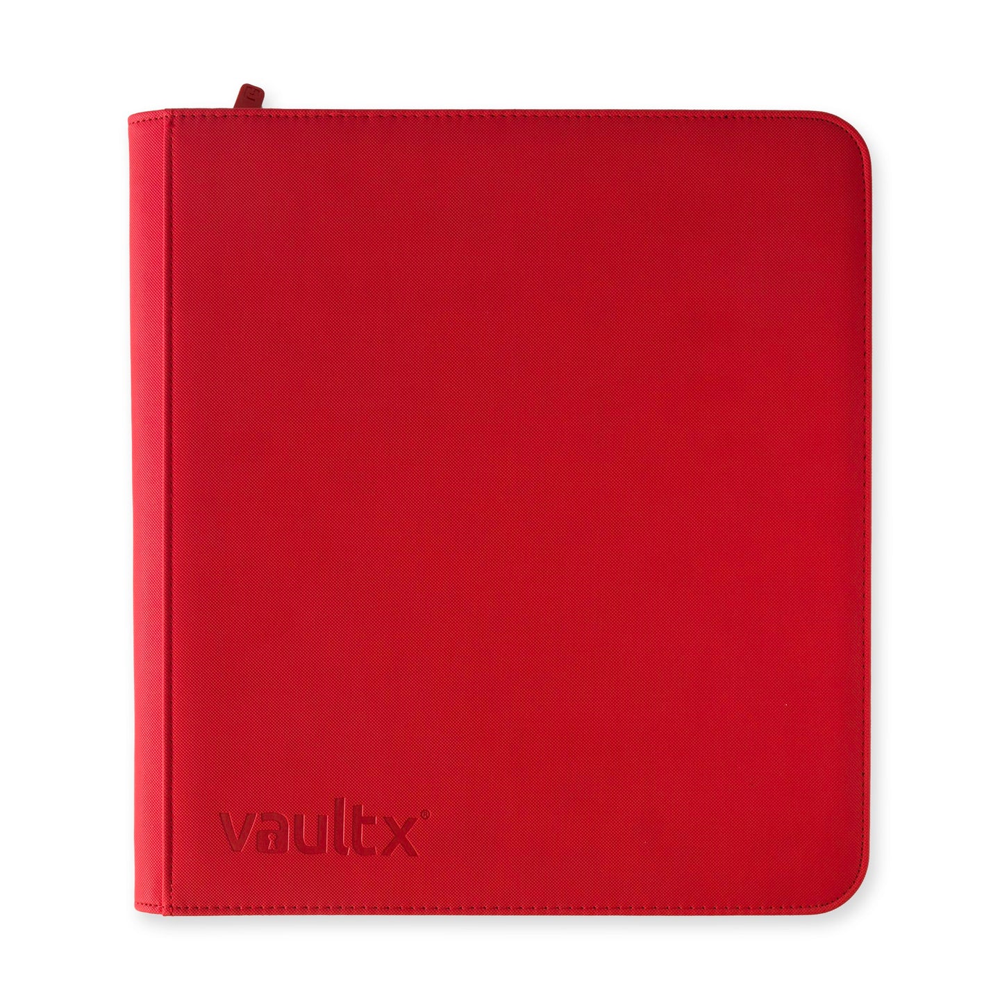 Vault X Zip Binder XL 12-Pocket - Red