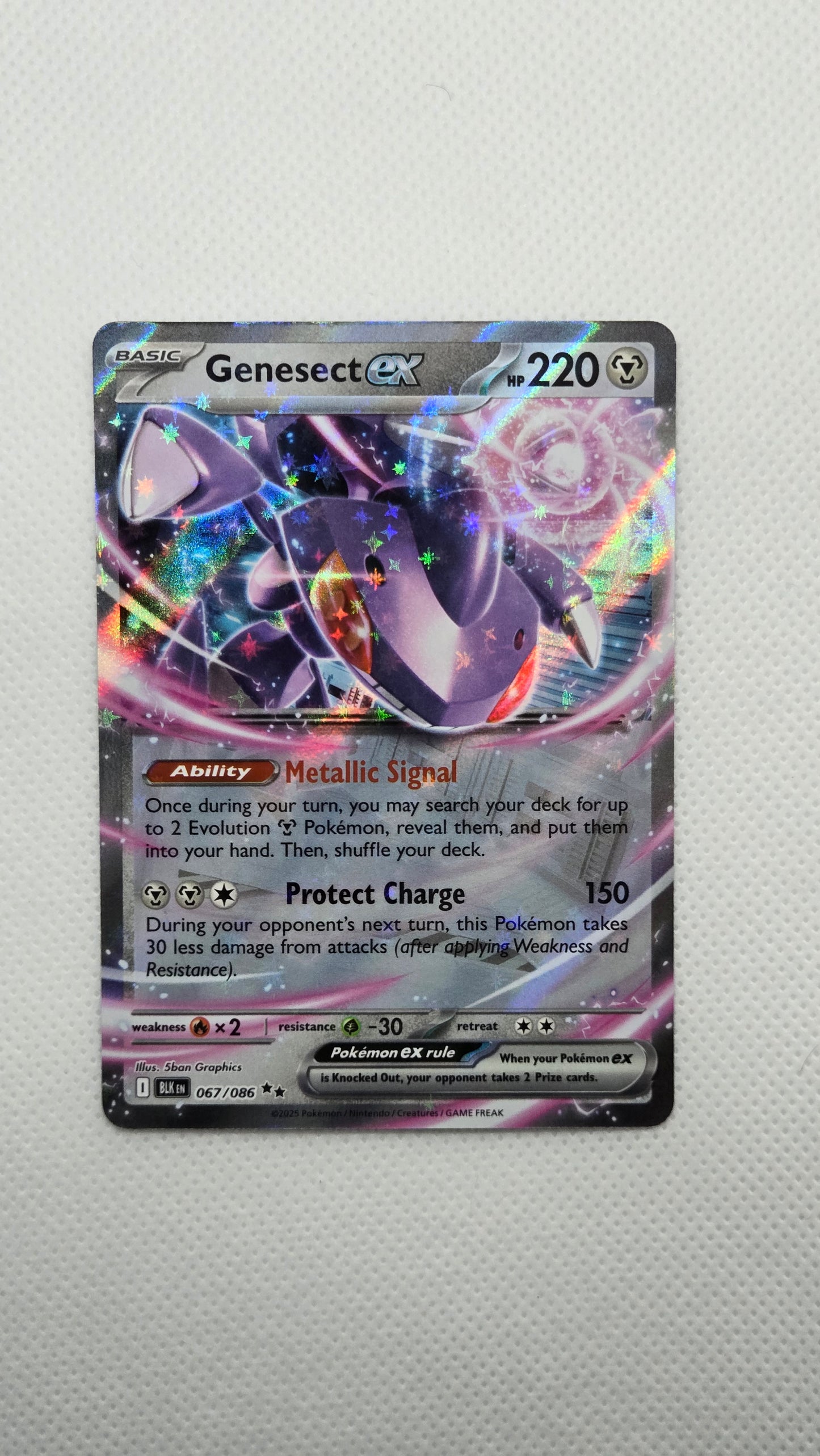 Genesect Ex #67/86
