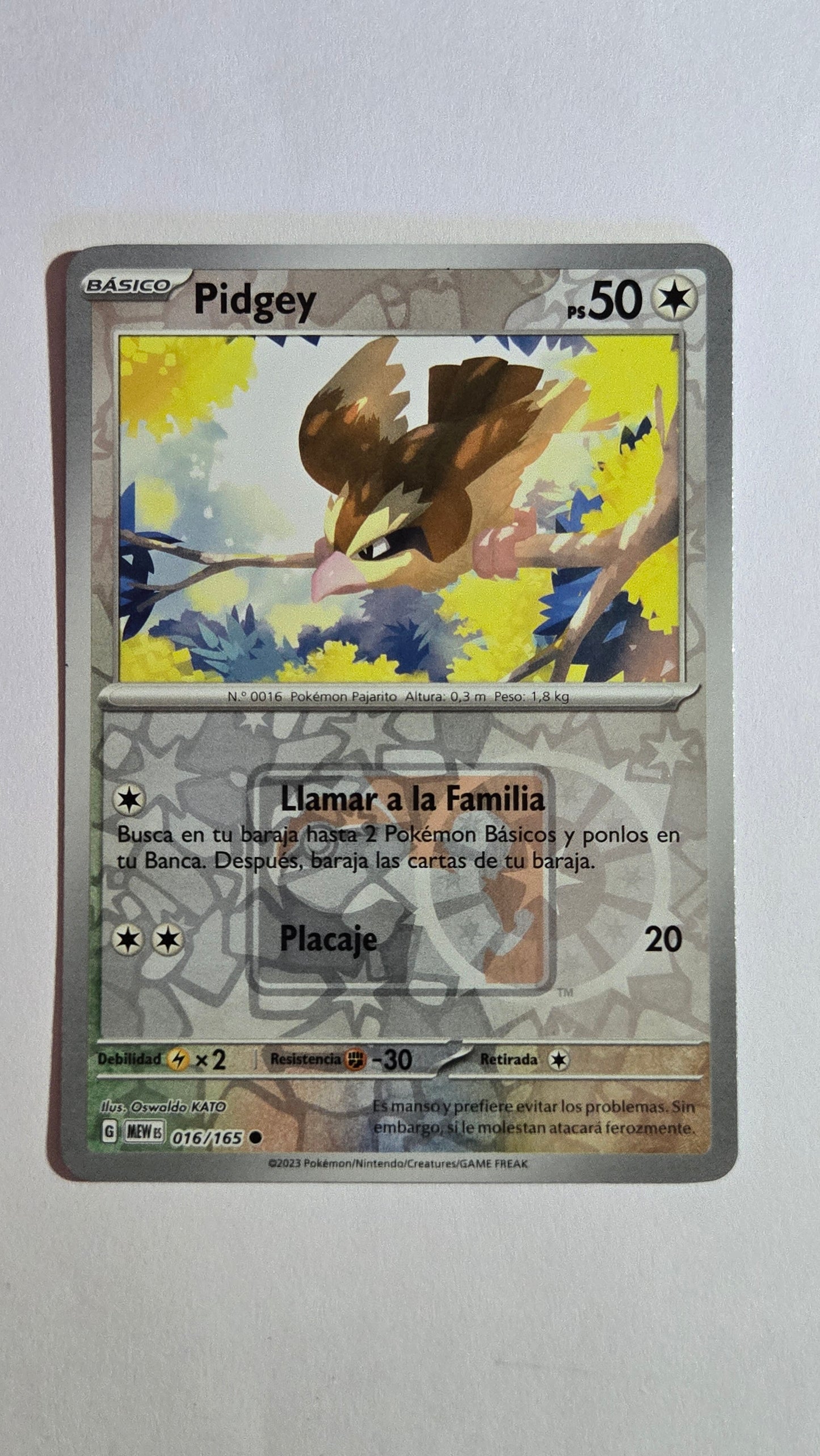 Pidgey #16 - Scarlet & Violet: 151