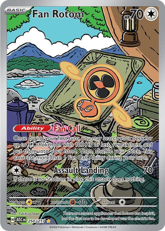 Fan Rotom IR #250/217 - Ascended Heroes