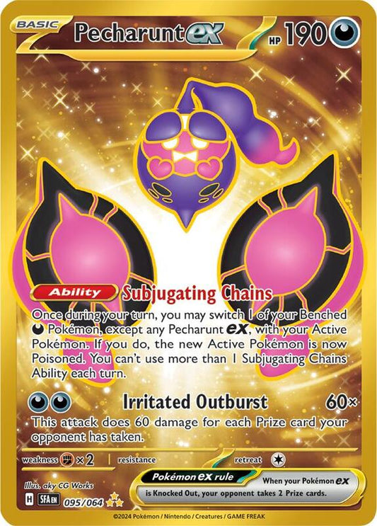 Pecharunt Ex Gold #95/64 - Shrouded Fable