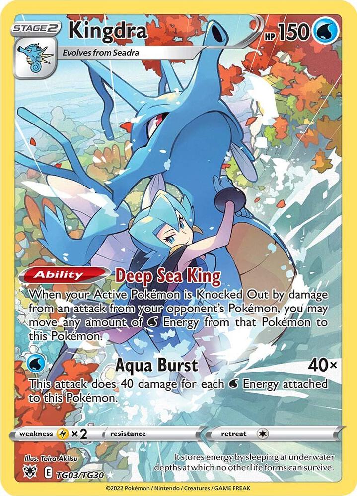 Kingdra Trainer Gallery #TG03/TG30 - Astral Radiance