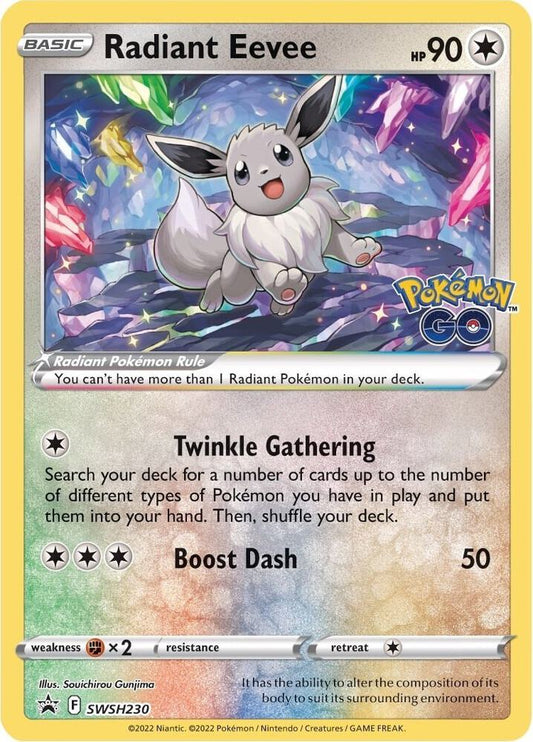 Radiant Eevee #SWSH230 - Sword & Shield Promo