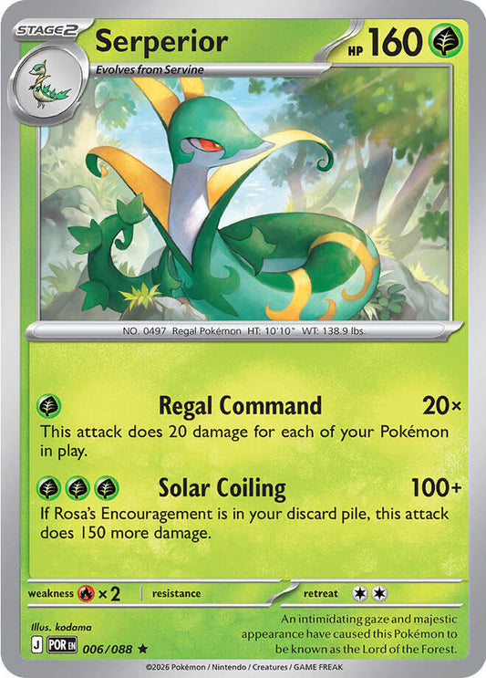 Serperior Holofoil #6/88 - Perfect Order