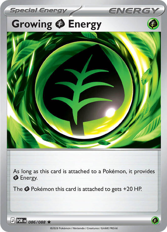 Growing Grass Energy Holofoil #86/88 - Perfect Order